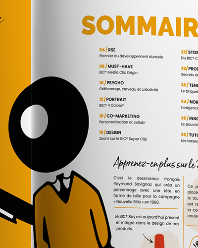 Réalisation Bic Graphic