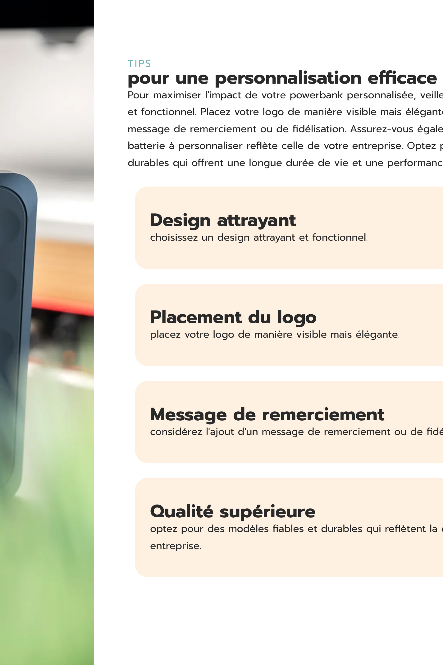 Réalisation Site internet