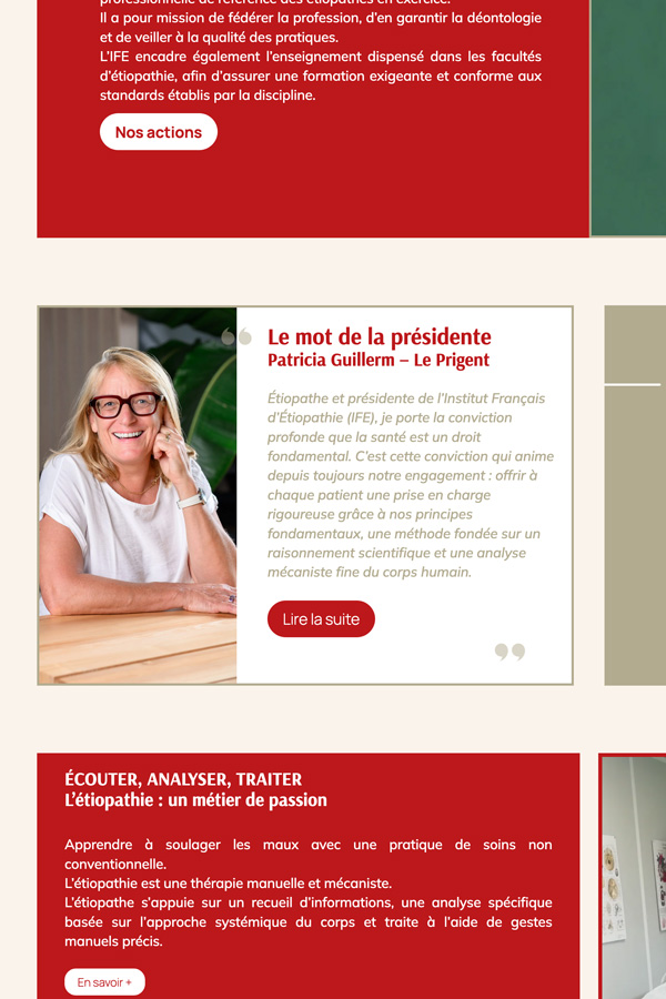 Réalisation Site internet